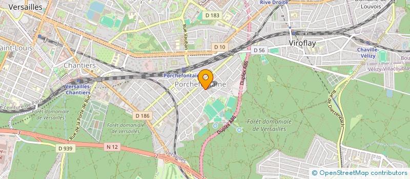 localisation de l'entreprise SCI MAISON LONGUET DEPUIS 1927 à VERSAILLES