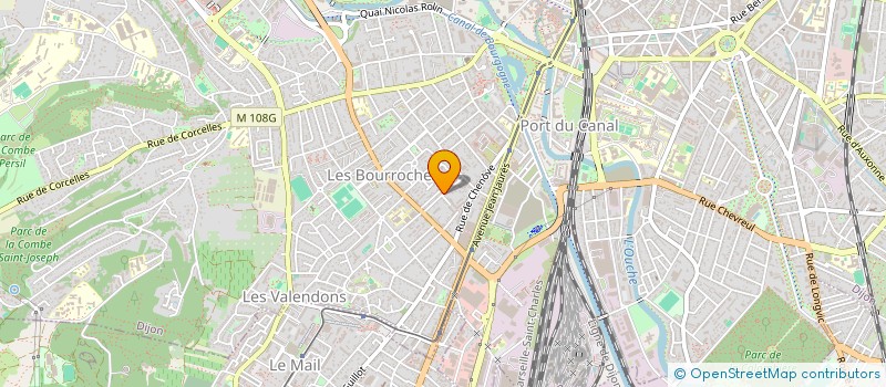 localisation de l'entreprise SCI MAISON LUC à DIJON