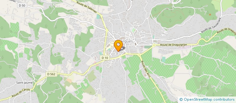 localisation de l'entreprise SCI MAISON MEDI  LORGUES