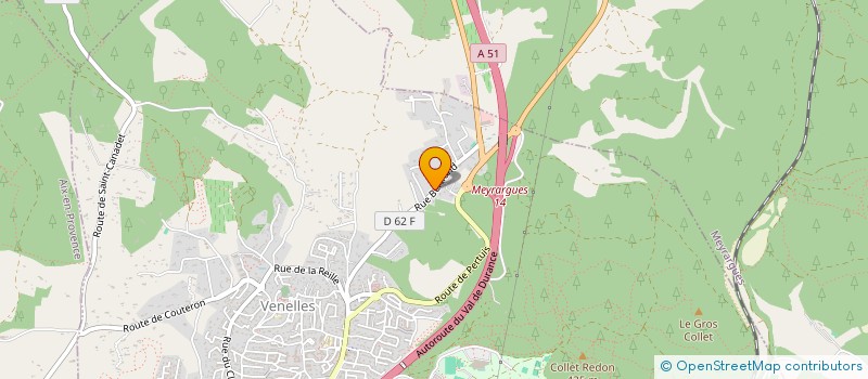 localisation de l'entreprise SCI MAISON MEDICALE DES MICHELONS  VENELLES