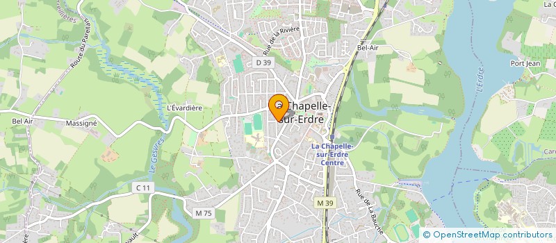 localisation de l'entreprise SCI MAISON MEDICALE DESCARTES  SUCE-SUR-ERDRE