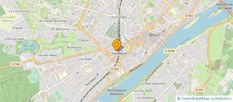 localisation de l'entreprise SCI MAISON MEDICALE ET CULTURELLE à BLOIS