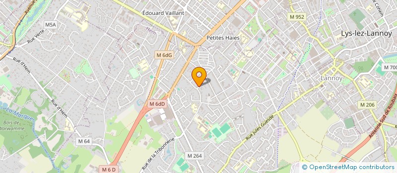 localisation de l'entreprise SCI MAISON MEDICALE LOUIS LOUCHEUR  HEM