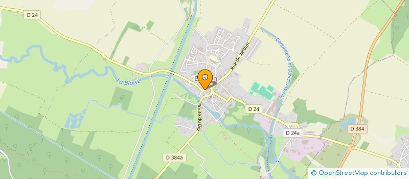 localisation de l'entreprise SCI MAISON MEDICALE PAUL GALLOIS à ECLARON-BRAUCOURT-SAINTE-LIVIERE