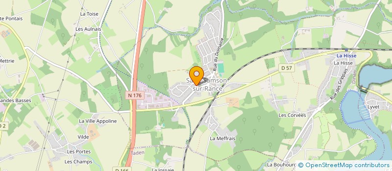 localisation de l'entreprise SCI MAISON MEDICALE ST SAMSON  RANCE  SAINT-SAMSON-SUR-RANCE