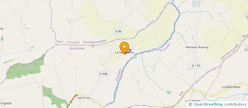 localisation de l'entreprise SCI MAISON MENDERS  CHAULIEU