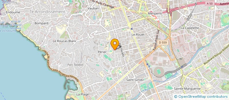 localisation de l'entreprise SCI MAISON MIRABEAU à MARSEILLE