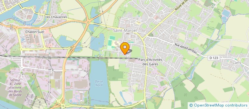 localisation de l'entreprise SCI MAISON-NET 2  SAINT-MARCEL