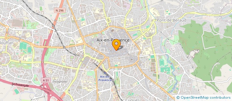 localisation de l'entreprise SCI MAISON NSC  AIX-EN-PROVENCE