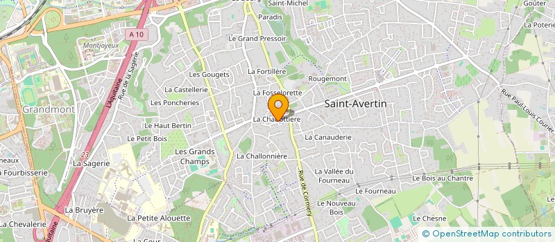 localisation de l'entreprise SCI MAISON REMI  SAINT-AVERTIN