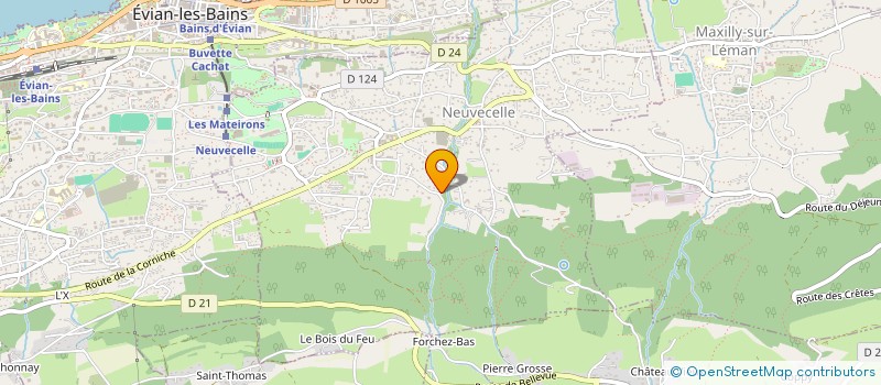 localisation de l'entreprise SCI MAISON RIGAUD  NEUVECELLE