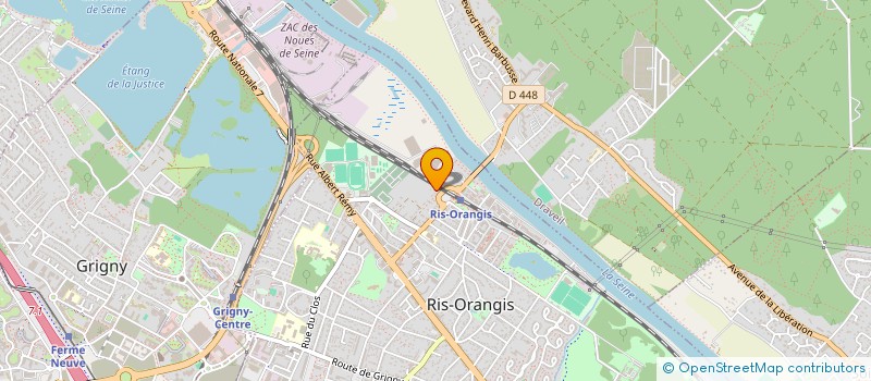 localisation de l'entreprise SCI MAISON ROSE à RIS-ORANGIS