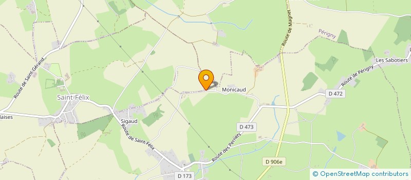 localisation de l'entreprise SCI MAISON ROUGE  SEUILLET