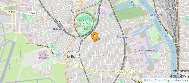 localisation de l'entreprise SCI MAISON SHIFAYA  VILLENEUVE-LE-ROI