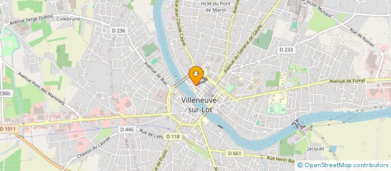 localisation de l'entreprise SCI MAISON SOREILLE  VILLENEUVE-SUR-LOT