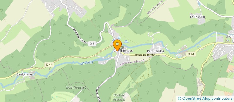 localisation de l'entreprise SCI MAISON VALETTE  FONTAINE-LE-BOURG