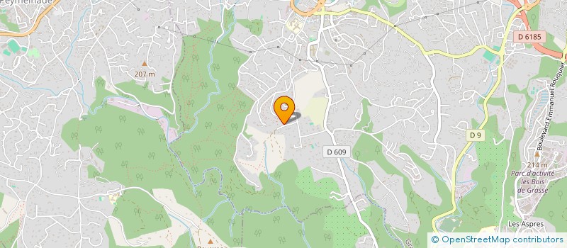 localisation de l'entreprise SCI MAISON VALLEE à GRASSE