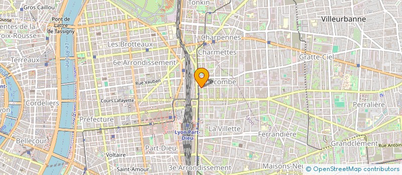 localisation de l'entreprise SCI MAISONNETTE  LYON