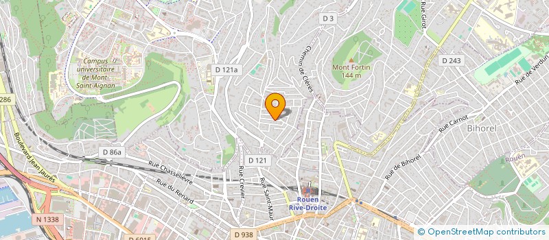 localisation de l'entreprise SCI MAISONNETTE MARCELLINE.1901  MONT-SAINT-AIGNAN