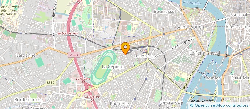 localisation de l'entreprise SCI MAISONNEUVE à TOULOUSE