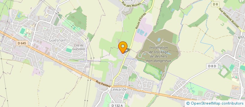 localisation de l'entreprise SCI MAISONS D'HIER REFLETS D'ANTAN  LEWARDE