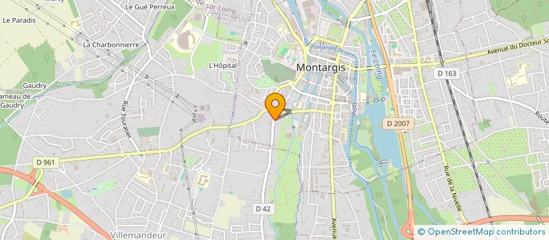 localisation de l'entreprise SCI MAISONS DE CHARME à MONTARGIS