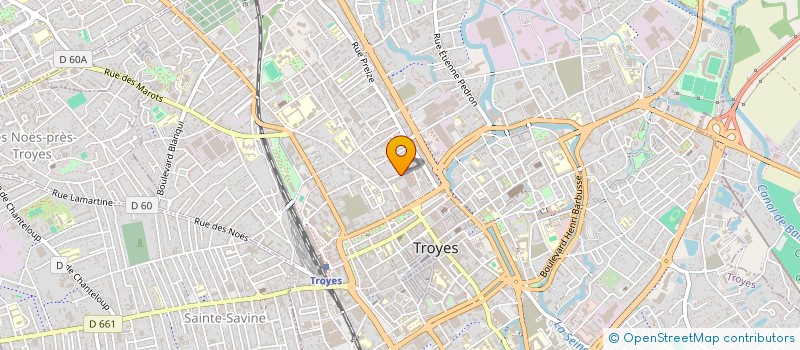 localisation de l'entreprise SCI MAISONS ET CIE à TROYES