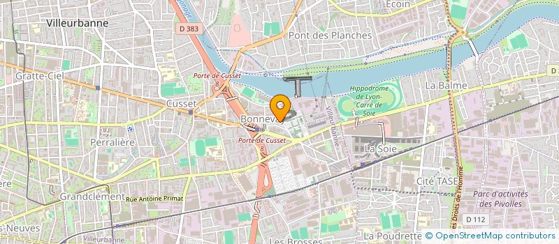 localisation de l'entreprise SCI MAISONS KRT  VILLEURBANNE