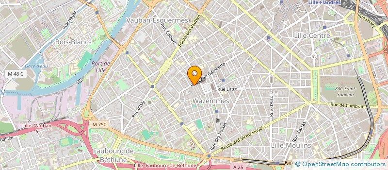 localisation de l'entreprise SCI MAISSA à LILLE