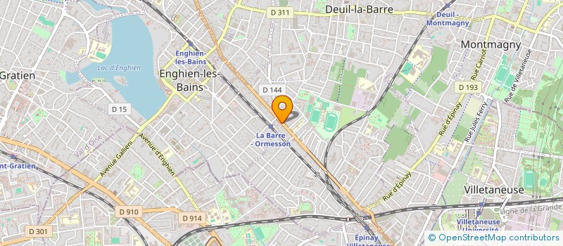 localisation de l'entreprise SCI MAISSANE  DEUIL-LA-BARRE