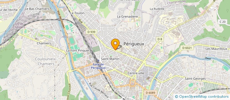 localisation de l'entreprise SCI MAIT à PERIGUEUX