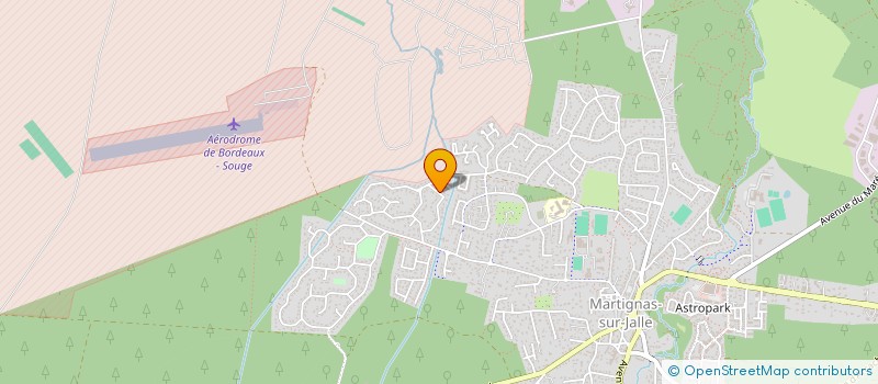 localisation de l'entreprise SCI MAITAI  MARTIGNAS-SUR-JALLE