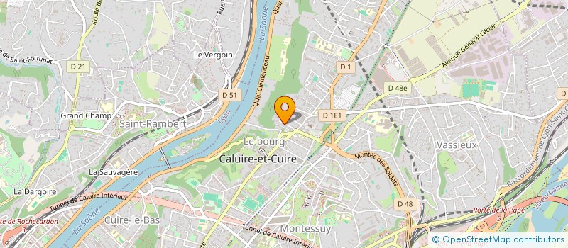 localisation de l'entreprise SCI MAITAN  CALUIRE-ET-CUIRE