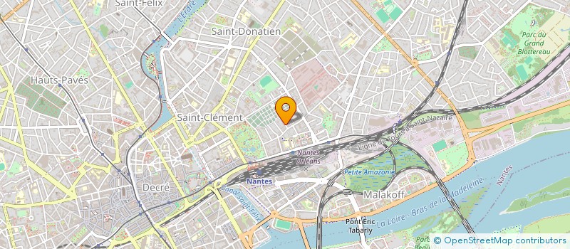localisation de l'entreprise SCI MAITRE LEON à NANTES