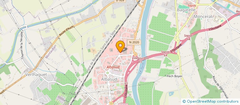 localisation de l'entreprise SCI MAITRIZ' INVEST  MONTAUBAN