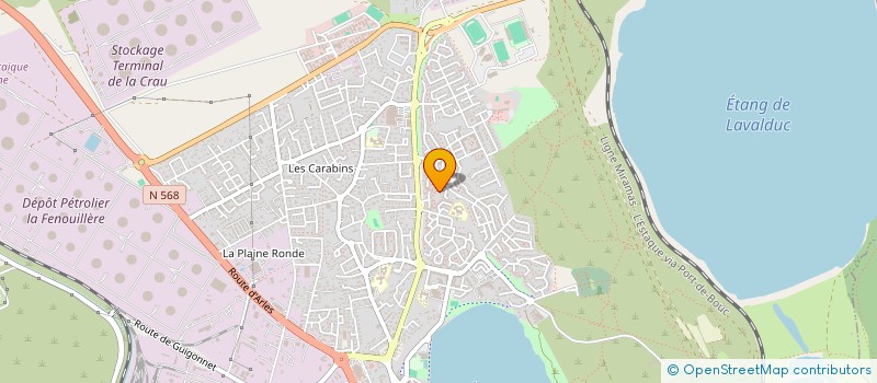 localisation de l'entreprise SCI MAIVAL  FOS-SUR-MER