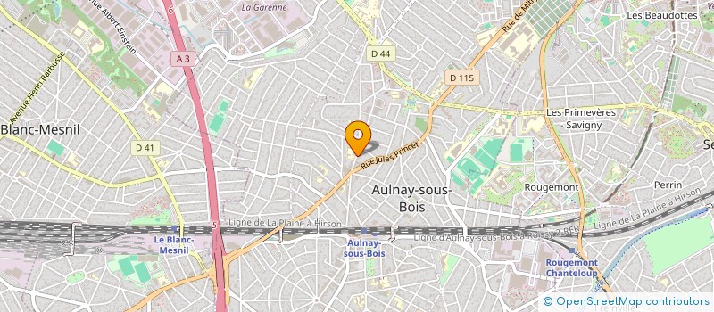 localisation de l'entreprise SCI MAIZEL à AULNAY-SOUS-BOIS