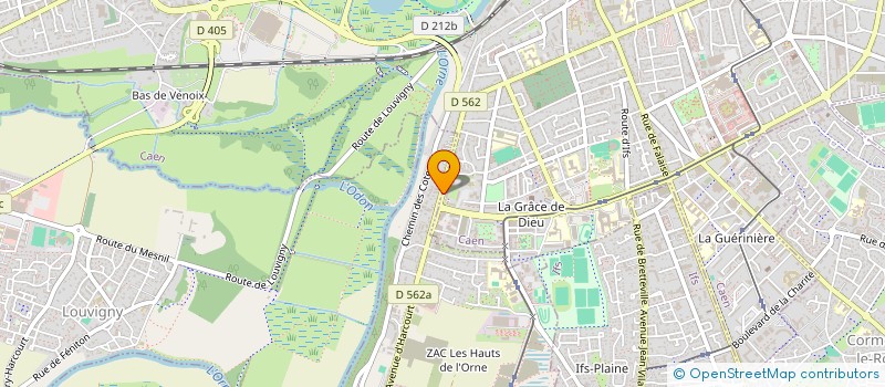 localisation de l'entreprise SCI MAIZERAY à CAEN