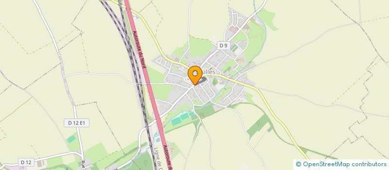 localisation de l'entreprise SCI MAIZIERE  CROISILLES