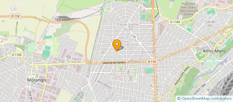 localisation de l'entreprise SCI MAJ à PARAY-VIEILLE-POSTE