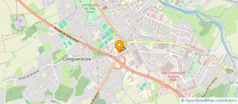 localisation de l'entreprise SCI MAJ  LONGUENESSE