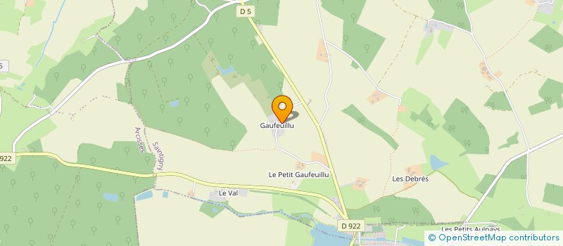 localisation de l'entreprise SCI MAJ à SAINTIGNY