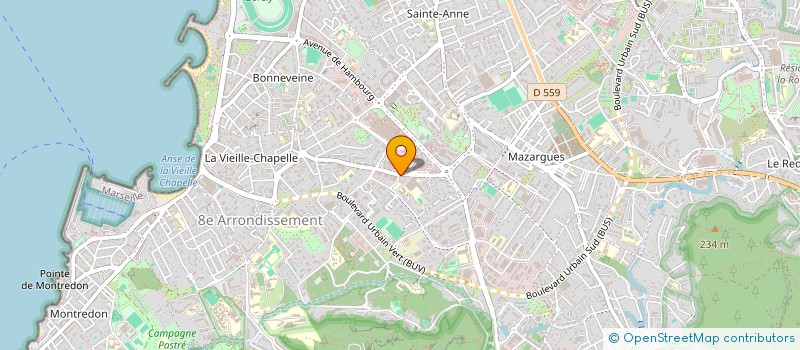localisation de l'entreprise SCI MAJ à MARSEILLE