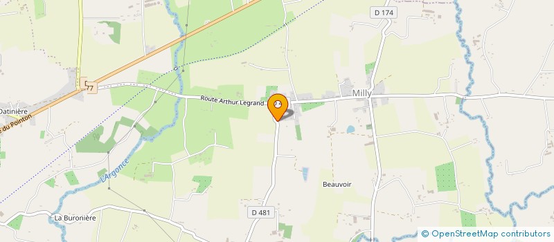 localisation de l'entreprise SCI MAJ  GRANDPARIGNY