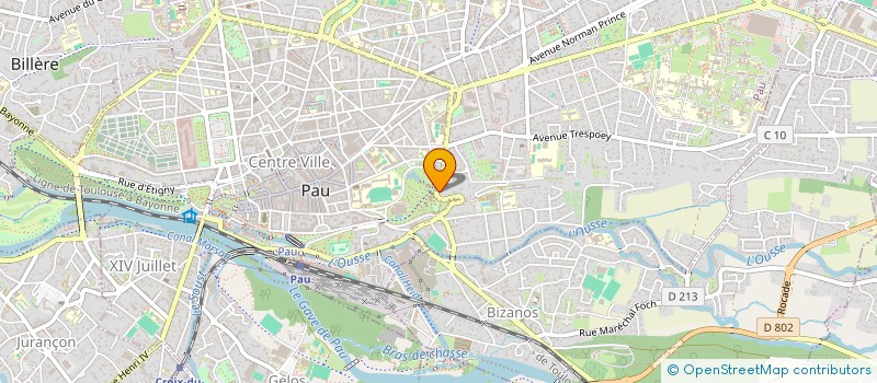 localisation de l'entreprise SCI MAJA à PAU