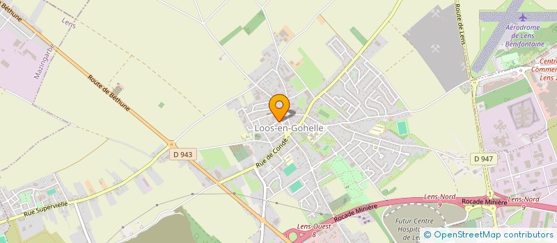 localisation de l'entreprise SCI MAJA  LOOS-EN-GOHELLE