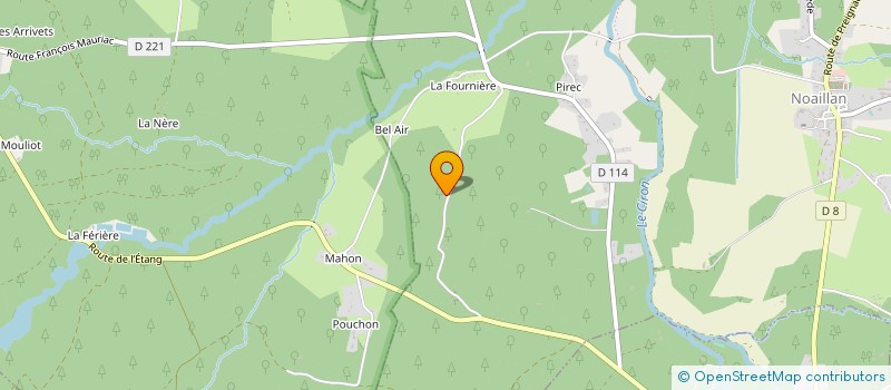 localisation de l'entreprise SCI MAJA  NOAILLAN