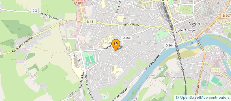 localisation de l'entreprise SCI MAJACA à NEVERS