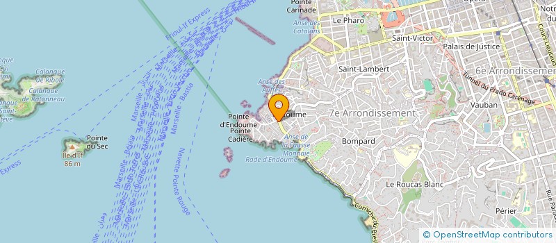 localisation de l'entreprise SCI MAJAG  MARSEILLE