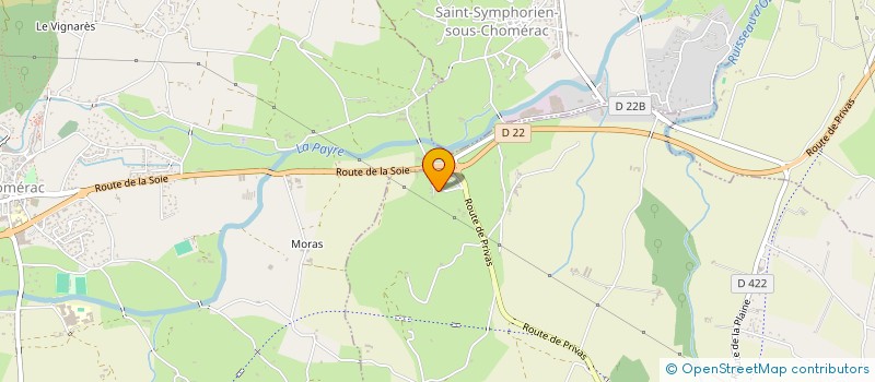 localisation de l'entreprise SCI MAJAGO  SAINT-LAGER-BRESSAC